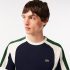Roundneck Vertical Tri Color Block